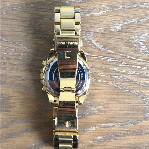 Gold Michael Kors watch